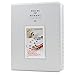 Produktbild 128 Taschen Fotoalbum für Fujifilm Instax Mini LiPlay 11 7s 8 8+ 9 25 26 50s 70 90 Sofortbildkamera, für Polaroid Snap SnapTouch PIC-300 Z2300 Mint Zip Sofortbildkamera Drucker (Rauchiges Weiß)