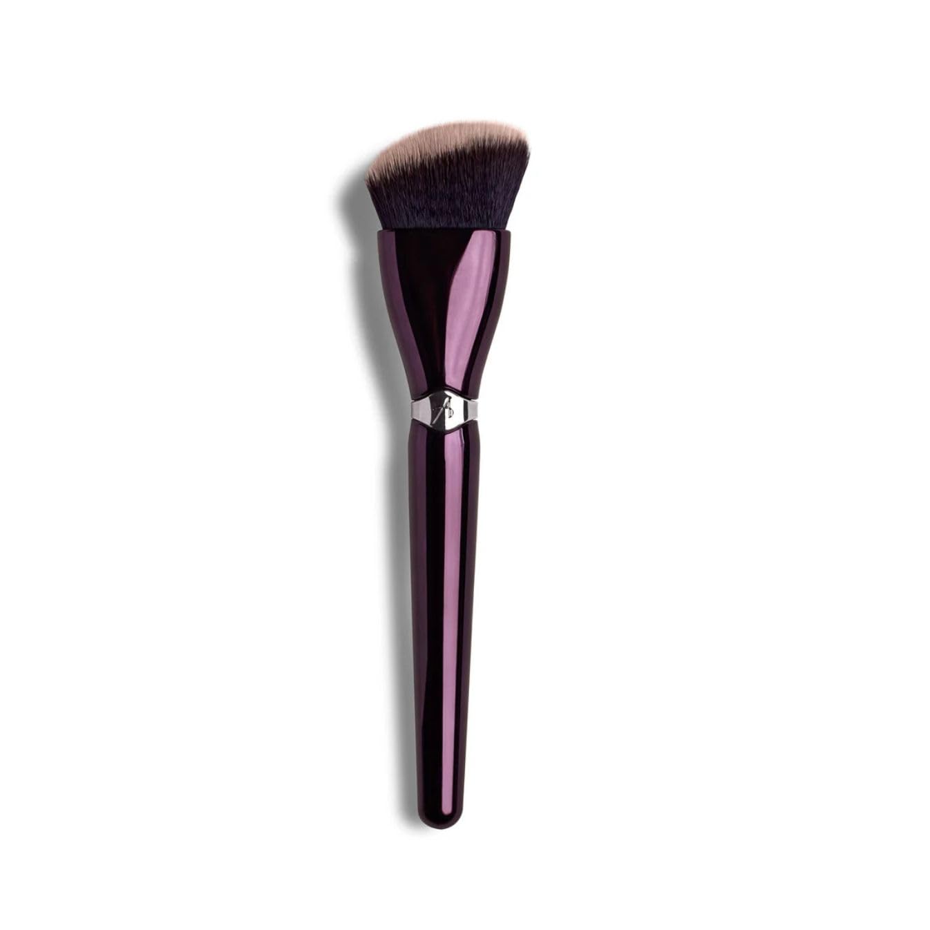 Angled Cream Blush Brush Premium Synthetic Fibers – Precision Brush for Balm, Cream, Liquid, or Stick Blush. – Vegan & Cruelty-Free