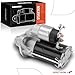 A-Premium Starter Motor Compatible with Ford Fiesta 2014 2015 2016 2017 1.0L, 12V 1.1KW 8-Teeth Clockwise, Replace# CV6Z11002A, E4B511000AA