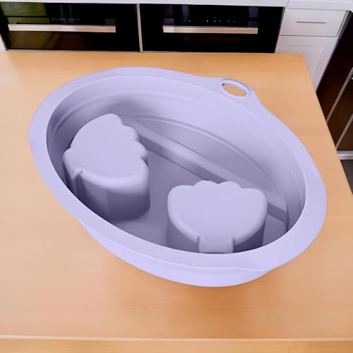 Bol de trempage pour ongles réutilisable en silicone haute résistance - 7