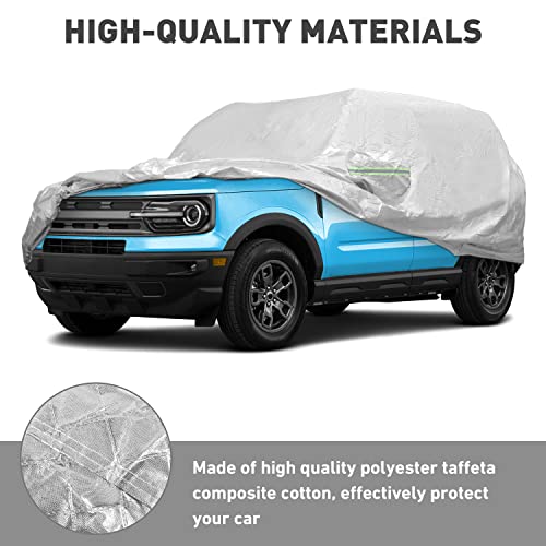 Hthe For Ford Bronco Sports 2021 2022 Car Cover All Weather Antidust Waterproof Sun Protector Cover For Ford Bronco Sports 2021 2022+ #TOP2