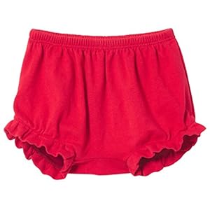 Made in USA Baby Bloomer Ruffle Diaper Cover in 100% Soft Cotton by Made in USA