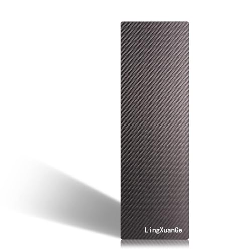 LingXuanGe Balayage Board Fibre de Carbone Noir Mat Balayage Cheveux kit Meche Cheveux est Un Outil de Coloration pour Les Salons Professionnels et Les coiffeurs Tableau de Coloration pour Cheveux A