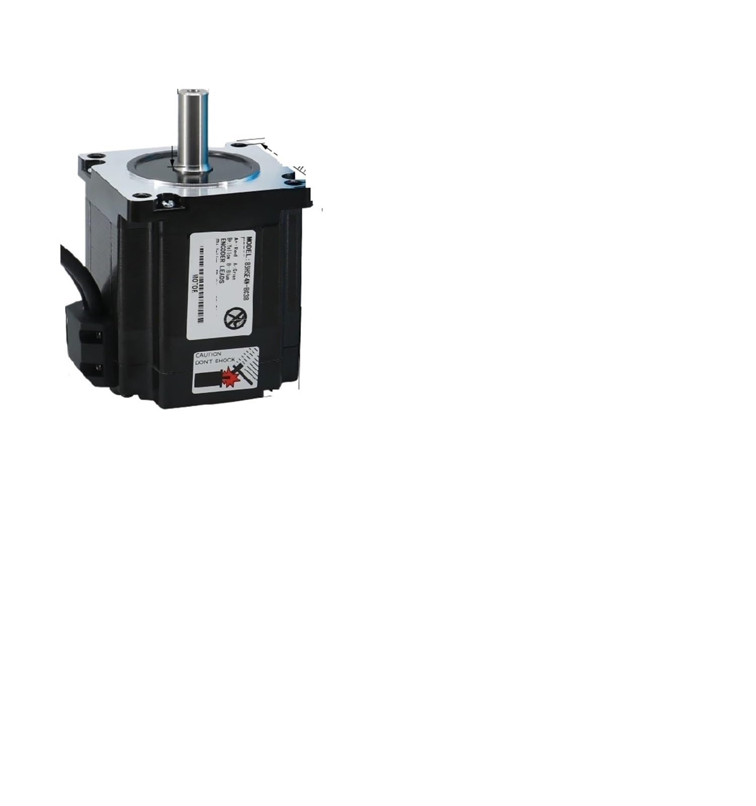 ANERTQUIH Stepper Motor Nema 34 86HB 2 Phase Closed Loop 4.5 8. 12 Nm Hybrid Servo with Encoder(4.5Nm)