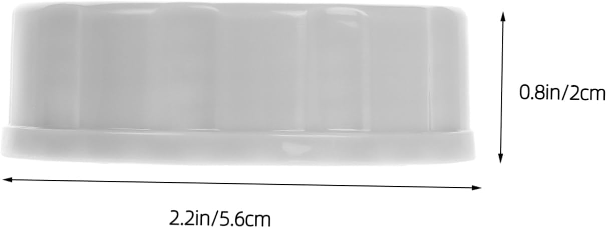 10pcs Leak Wide Mouth Bottle Lids for Breastmilk Storage Durable Caps with Airtight Seal for Easy Feeding and Maintenance for Travel and Everyday Use