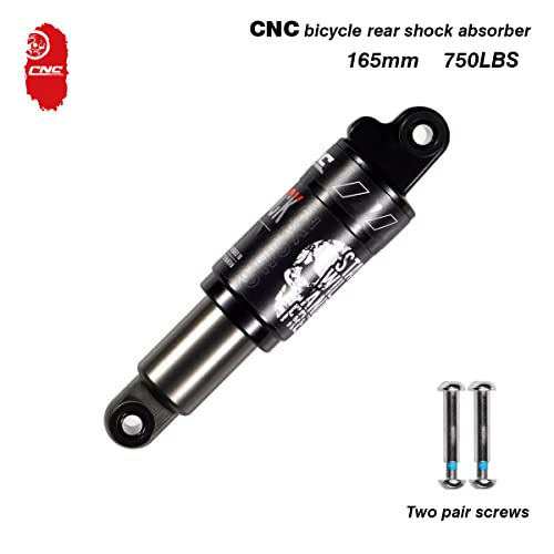 Cnc Mountain Bike Mtb Rear Shock 165Mm X 750Lbs Hydraulic Rear Shock Absorber #TOP1