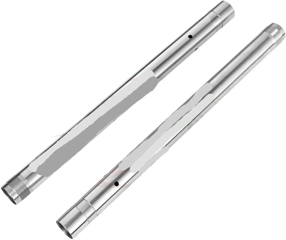 Front Fork Inner Tubes Pipes Pair For 2013-2016 2014 2015 Brake Suspension Bars Silver 41x525mm Z 800