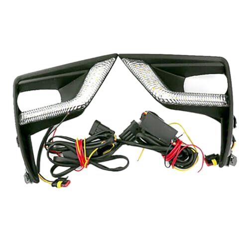 Feux antibrouillard Toyota Prado 2018-2020 en verre polycarbonate haute résistance aux chocs