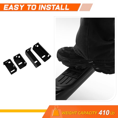 Estribos Running Boards para SUV y Camionetas Negra miniatura 5
