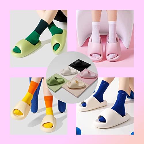 Marshmallow Slides - 2023 New EVA Non-Slip Bathroom Slippers, Soft Cozy Cloud House Slippers for Women2