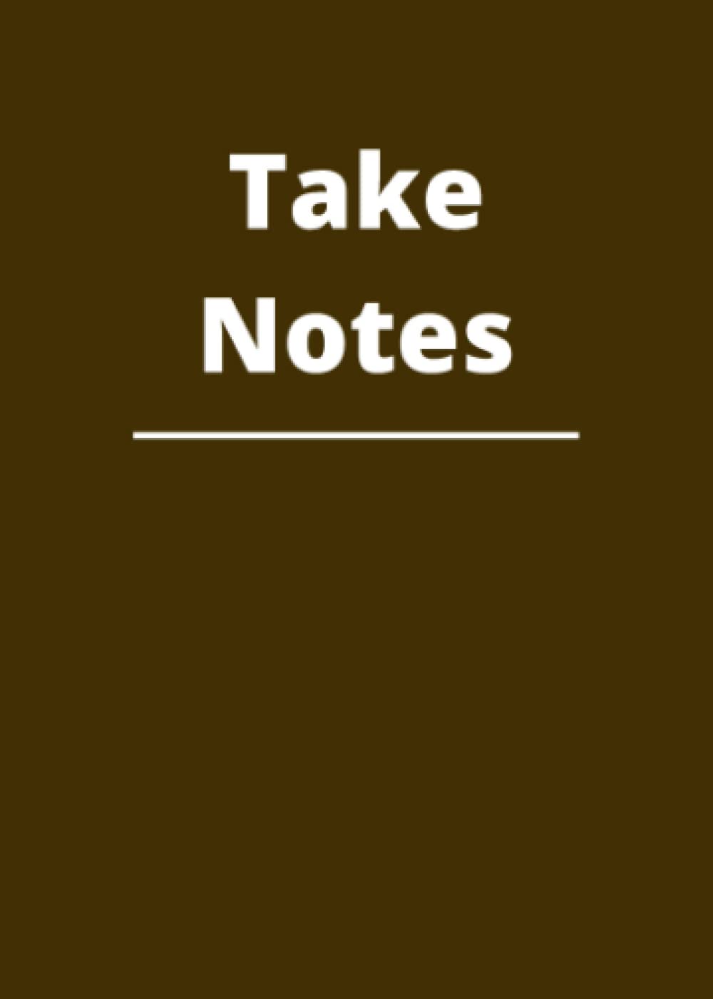 Take Notes Paperback – October 27, 2022