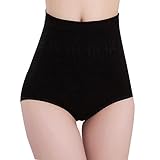 Cantidad: 1 Cintura Alta Control de la Panza Escultor de Cuerpo Bragas Pantalones de Adelgazamiento Fajas Reductoras de Fitness Corsés Leggings Lencería para Mujer (Talla única: Cintura: 66-92CM, Negro)