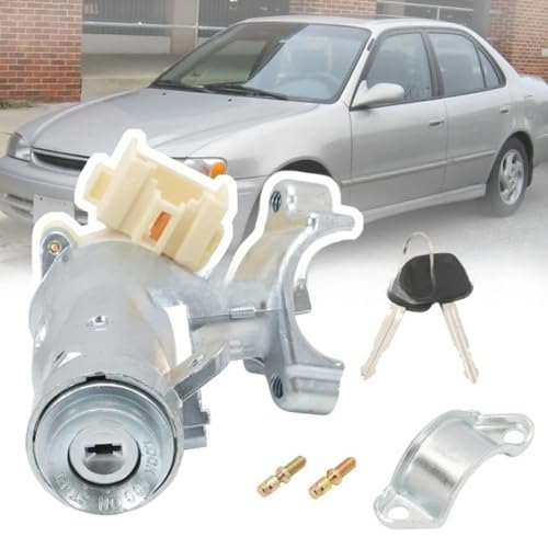 Cilindro de encendido 45020-1211 para Toyota Rav4 1998-2000 con soportes y llaves 5