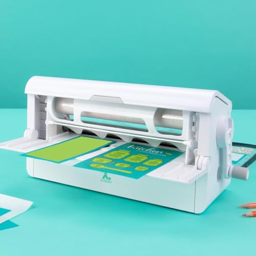 Image of Xyron Creative Station, 9 inch x 5 inch, Craft Supplies & Scrapbooking Supplies, Small Label Maker, Makes Invitations, Handmade Cards, Flash Cards, Stickers, Perfect for Home School & Home Office (624632)