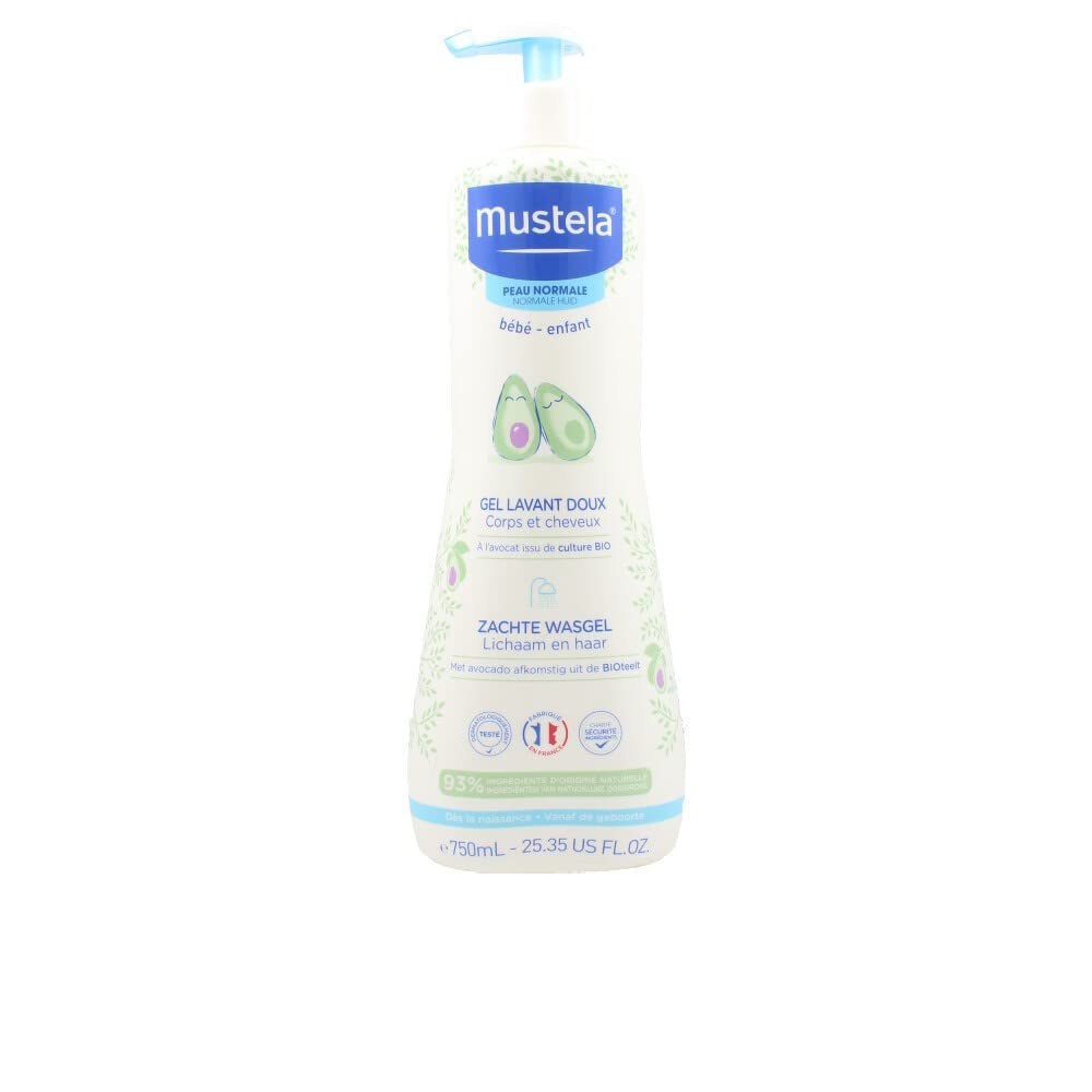 BÉBÉ gentle cleansing gel hair and body 750 ml
