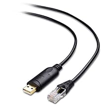 Cable Matters USB to RJ45 Console Cable Compatible with Cisco Console Cable, Rollover Cord with FTDI 6 Feet