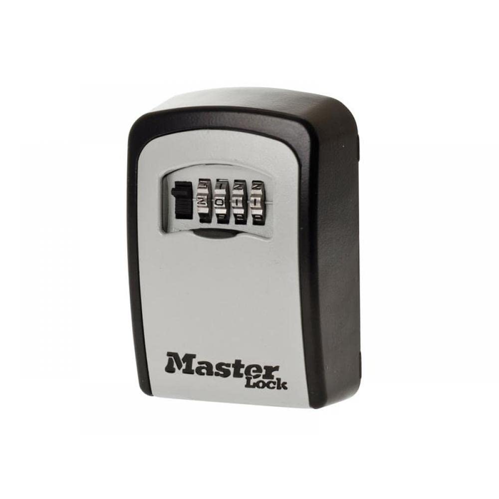 Master Lock 5401Eurdthr 5401E Medium Select Access Key Lock Box + TetherGrey Mlk5401Thr from B&Q