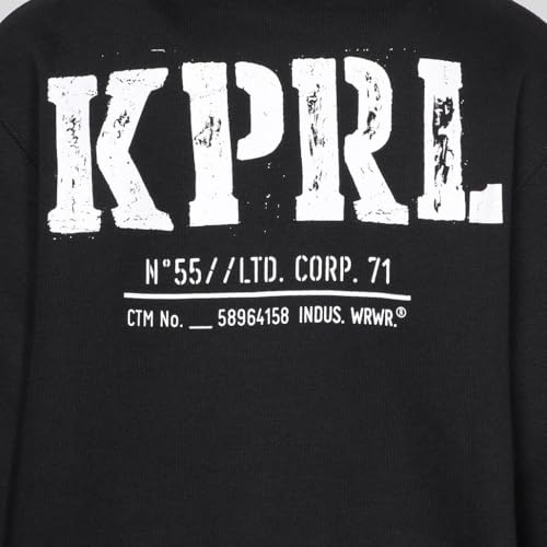 Sweat Kaporal garçon 16 ans à capuche pull beige regular Mull - 4