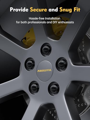 Image of MIKKUPPA 20PCS M12x1.25 Lug Nuts - 3 /4 inch Hex Black OEM Factory Style Acorn Conical Seat Dome Top 0.95 inch Tall Lug Nuts Replacement for Subaru Crosstrek Forester Impreza Legacy Outback