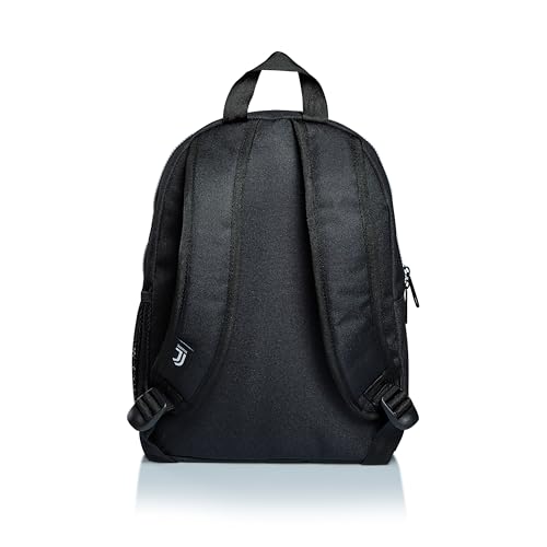 Seven Mochila SMALL JUVENTUS BEST MATCH, Blanco y Negro - Mochila Escolares, Guardería, para niñas, niños, para hombres, mujeres y adolescentes - Bolsillo Interior – Mochila Escolar