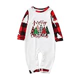 Pijamas de mamá para Navidad, pijamas a juego para la familia, lindas pijamas de cabeza grande con estampado de ciervo a cuadros, camisetas y pantalones de manga larga suaves, ropa de dormir casual
