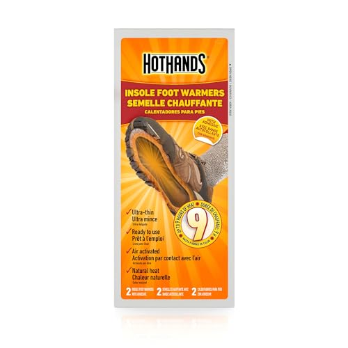 HotHands Insole Foot Warmers in Action