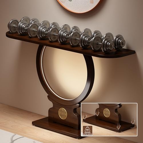 Buddha Altar Table for Meditation, Prayer Corner Furniture, Display Stand for Buddha Statues, 39.4"x11" Pedestal for Living Rooms, Shrines & Temples