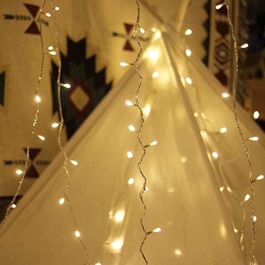 Image of Lexton 40 LED Power Pixel Serial String /Fairy Light | Plug Sourced | Suitable for Home & Outdoor Decoration, Diwali, Christmas, Ramadan, Wedding, Party, Festival (Pack of 50, Warm White)