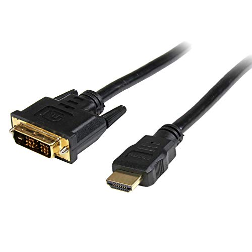 StarTech.com HDMI - DVI-DϊP[u^5m^IX-IX^ubN^j^[ A_v^[ R[h^fBXvC Ro[^[ HDDVIMM5M