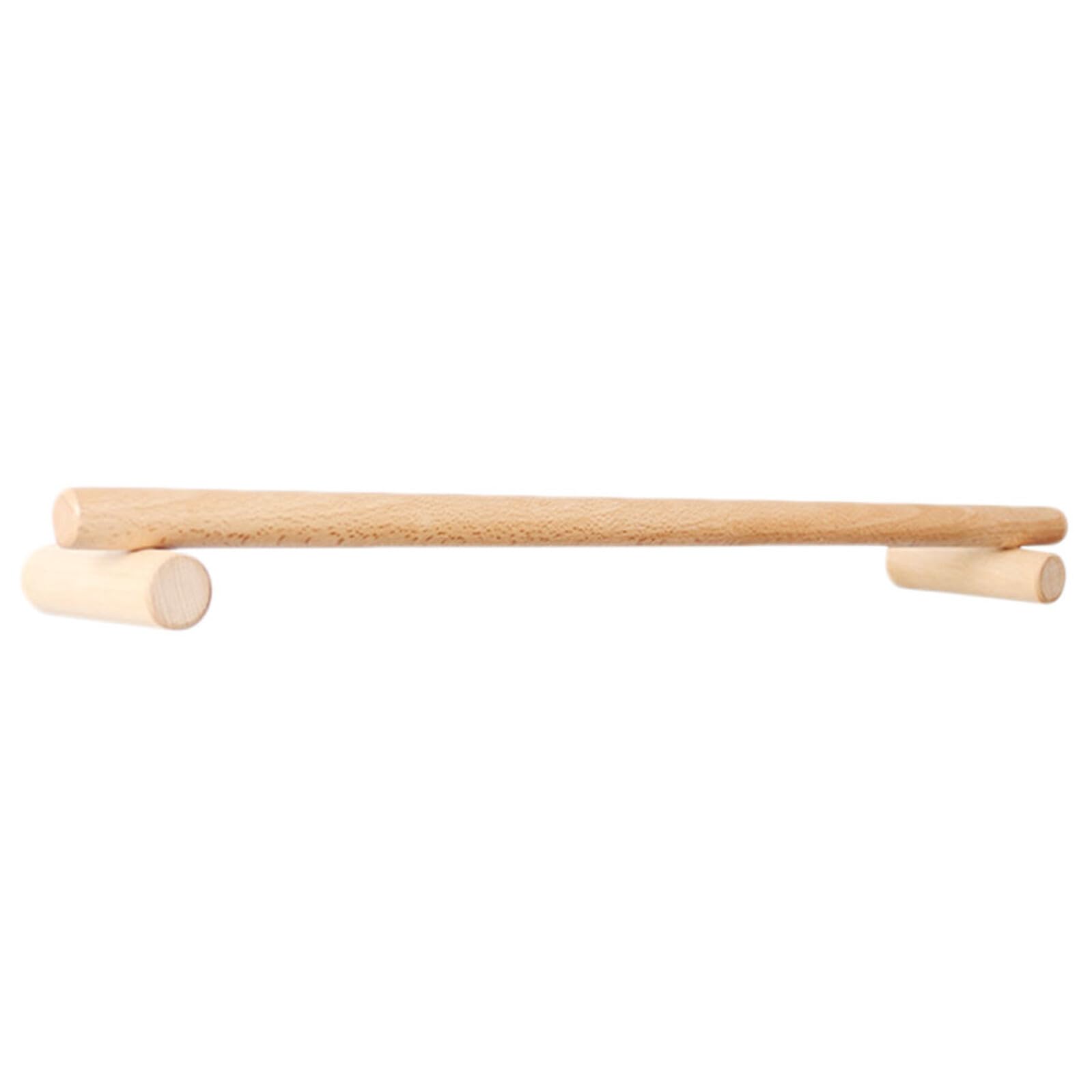Porte-serviettes mural bois compact KOMBIUDA pour petits espaces