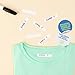 Label Land 100 pcs Writable Iron on Name Tags for Clothing - Clothing Labels for Nursing Home & Daycare, Personalized & Custom Name Tag, Fabric Labels for Clothes Washable Precut 2”x0.38”