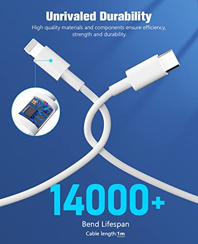 40W Usb C Car Charger For Iphone 13, Fast Usb C Car Charger Adapter Dual Ports, Iphone Car Charger Aluminum Alloy With Usb C To Lightning Cable For Iphone 13/12 Pro Max/11 Pro/Xs/Xr/8 And More #TOP5