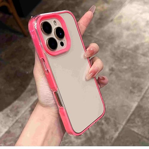 Coque silicone iPhone 12 Pro bleu transparent antichoc - 4