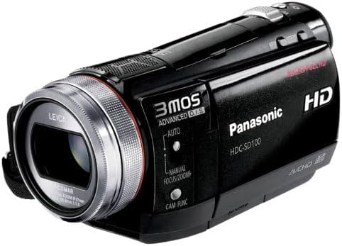 【整備済み品】パナソニック デジタルハイビジョンビデオカメラ ブラック HDC-SD100-K
