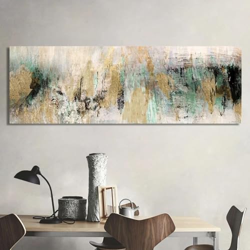 Peinture d'art abstrait moderne affiches impressions muraux 60x180