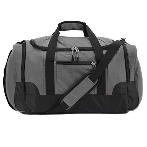 Wrangler Travel Duffel, Gray, 24 Inch 56.6L