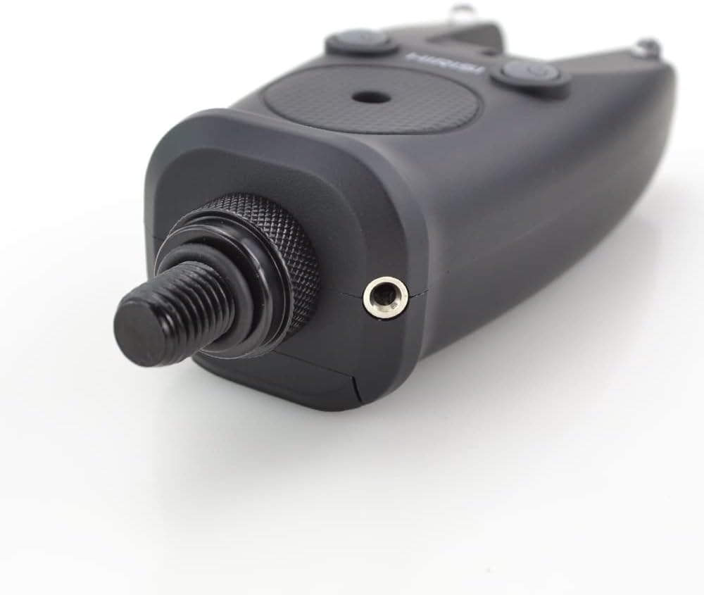 Lot de 2 détecteurs de touche pour pêche à la carpe avec récepteur. Avec fonctions et alarmes compactes pour pêche à la carpe