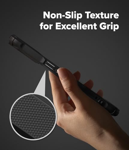 Image of Ringke Fusion-X Compatible with Nothing Phone (3) Case Back Cover Transparent Hard Back Soft Flexible TPU Bumper Scratch Resistant Shockproof Protection - Black