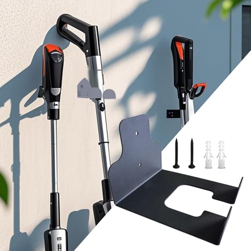 Support mural pour désherbeur et outils de jardin