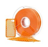  Filamento Flexible Impresora3D Polyflex TPU 95A Marca Polymaker Color Naranja 1,75 mm 750gr