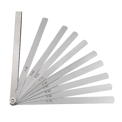 CIYODO Feeler Gauge Gap Measuring Tool Thickness Gauge Gauge Width Measuring Tool Hose Connectors Quick Connect Gap Gauge Tool Auto Tools Car Machining