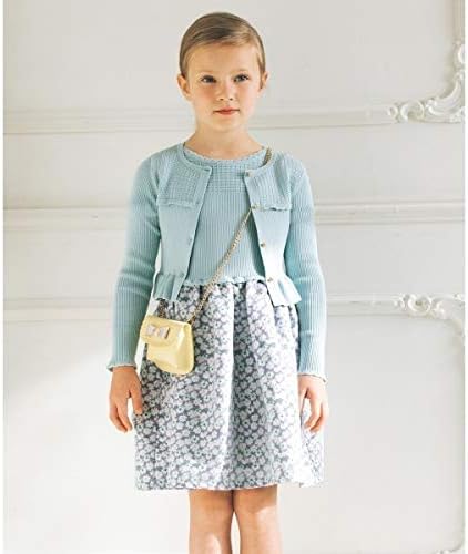 Amazon Co Jp トッカ バンビーニ Tocca Bambini 100 140cm リトルデイジージャガード ワンピース ファッション