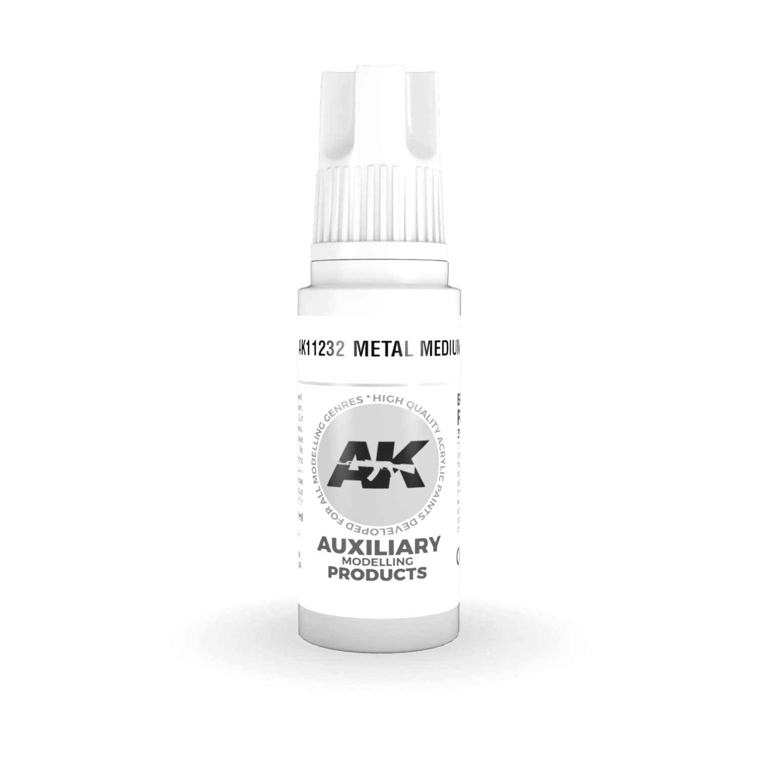 AK Interactive3rd Gen Auxiliary Metal Medium 17ml