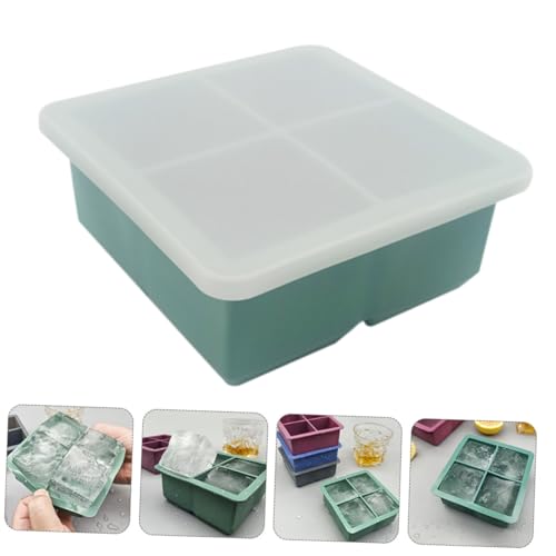 Molde para cubos de hielo cuadrado de silicona Ipetboom miniatura 5