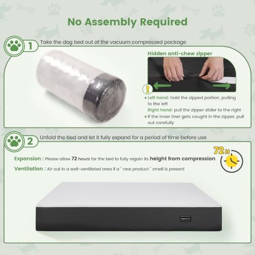 Orthopedic Dog Bed for Medium Large Dogs - image 6