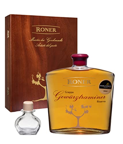 Gewürztraminer Riserva 1x 0.7l - Grappa dalla Distilleria Artigianale Adige Südtirol più premiata dItalia - 700 ml alto