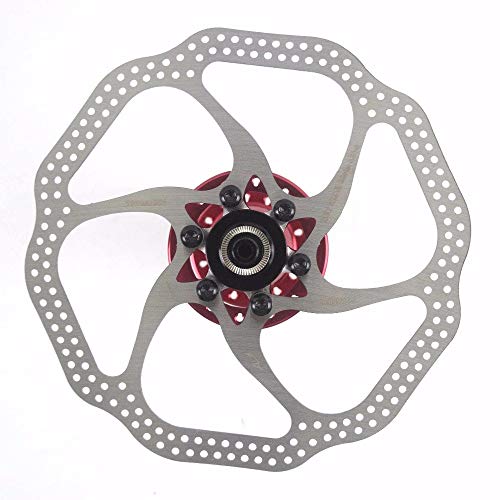 180Mm Disc Brake Rotor With 6 Bolts Stainless Steel Bicycle Rotors Fit For Road Bike, Mountain Bike, Mtb, Bmx ( Stainless Steel, 2Pcs) #TOP4