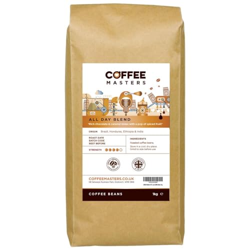 Coffee Masters All Day Blend Espresso Coffee Beans 1kg