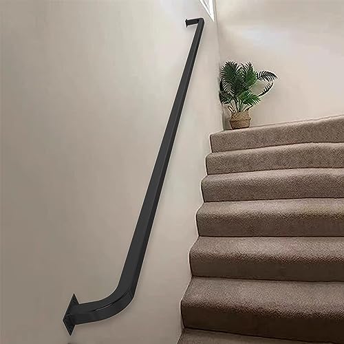 Rampe d'escalier extérieure pour sécuriser les marches glissantes