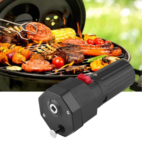 Barbecue Rotisserie Motor Elektrisch Grill Rotisserie Motor Starke effiziente 1,5 -V -Grill -BRIRK -BROTTE -ABABLETUNG für Kochbegeisterte im Freien Schwarze Kunststoff und Eisen